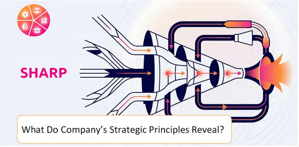 What Do the Strategic Principles of Sharp Company Reveal?