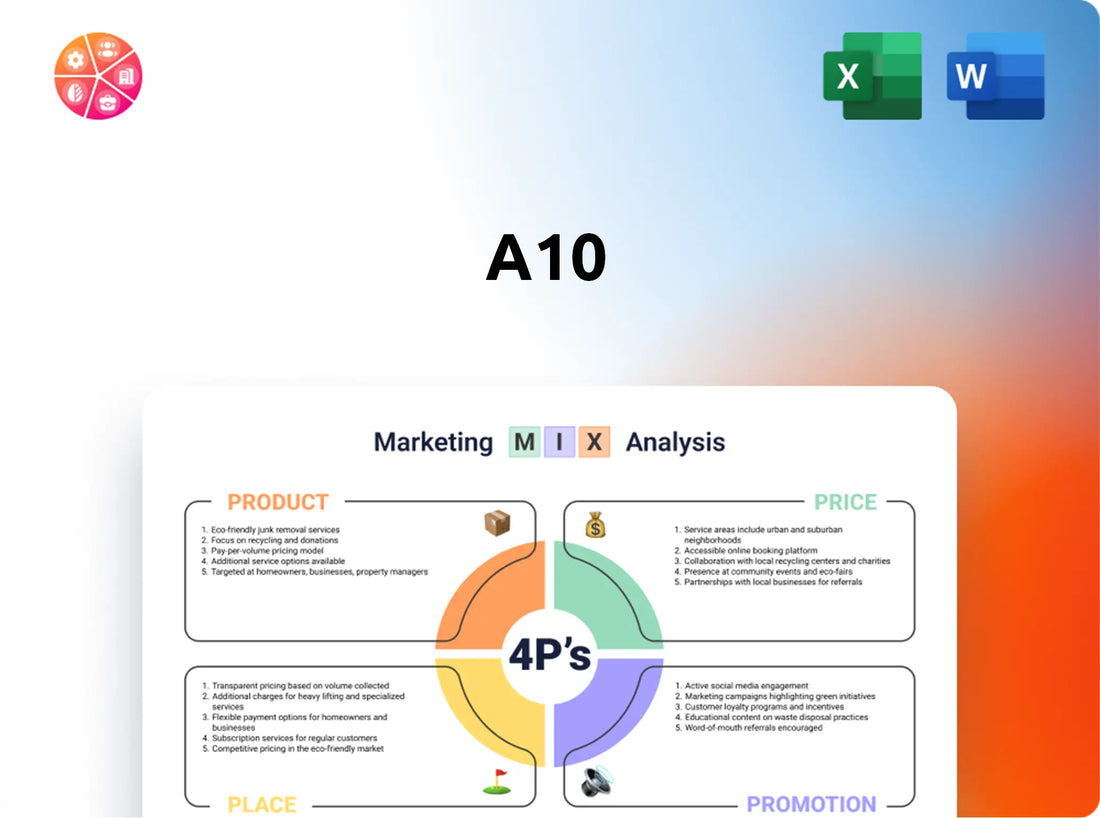 A10 Marketing Mix