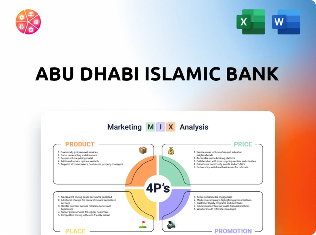 Abu Dhabi Islamic Bank Marketing Mix