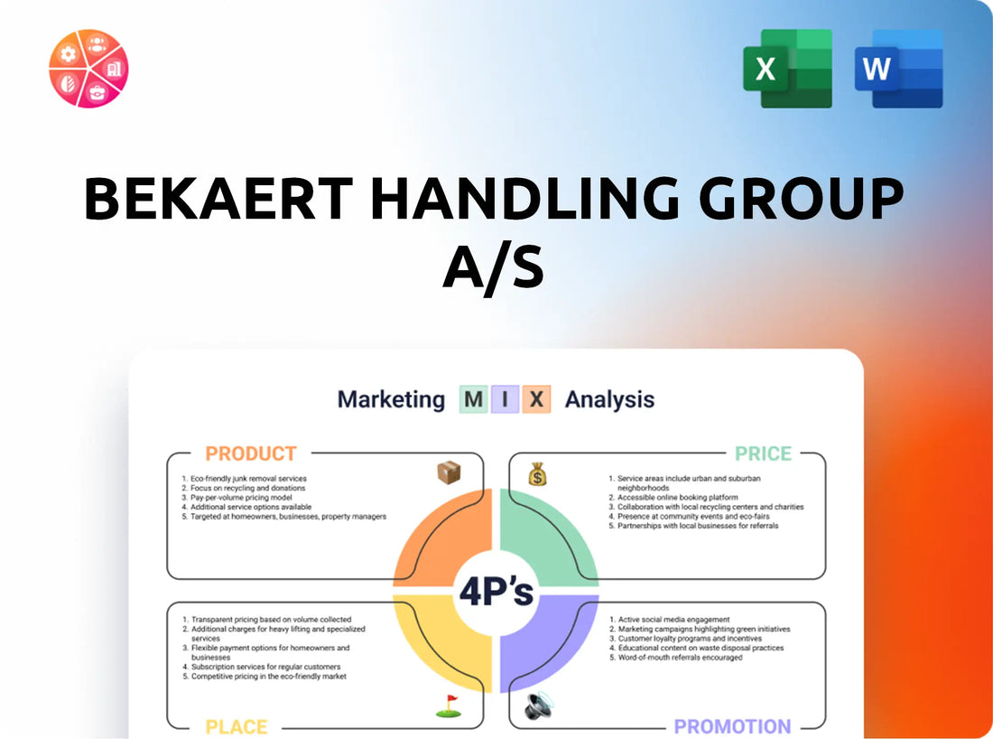 Bekaert Handling Group A/S Marketing Mix