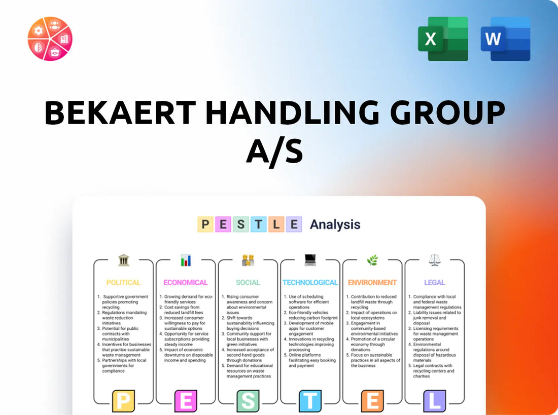 Bekaert Handling Group A/S PESTLE Analysis