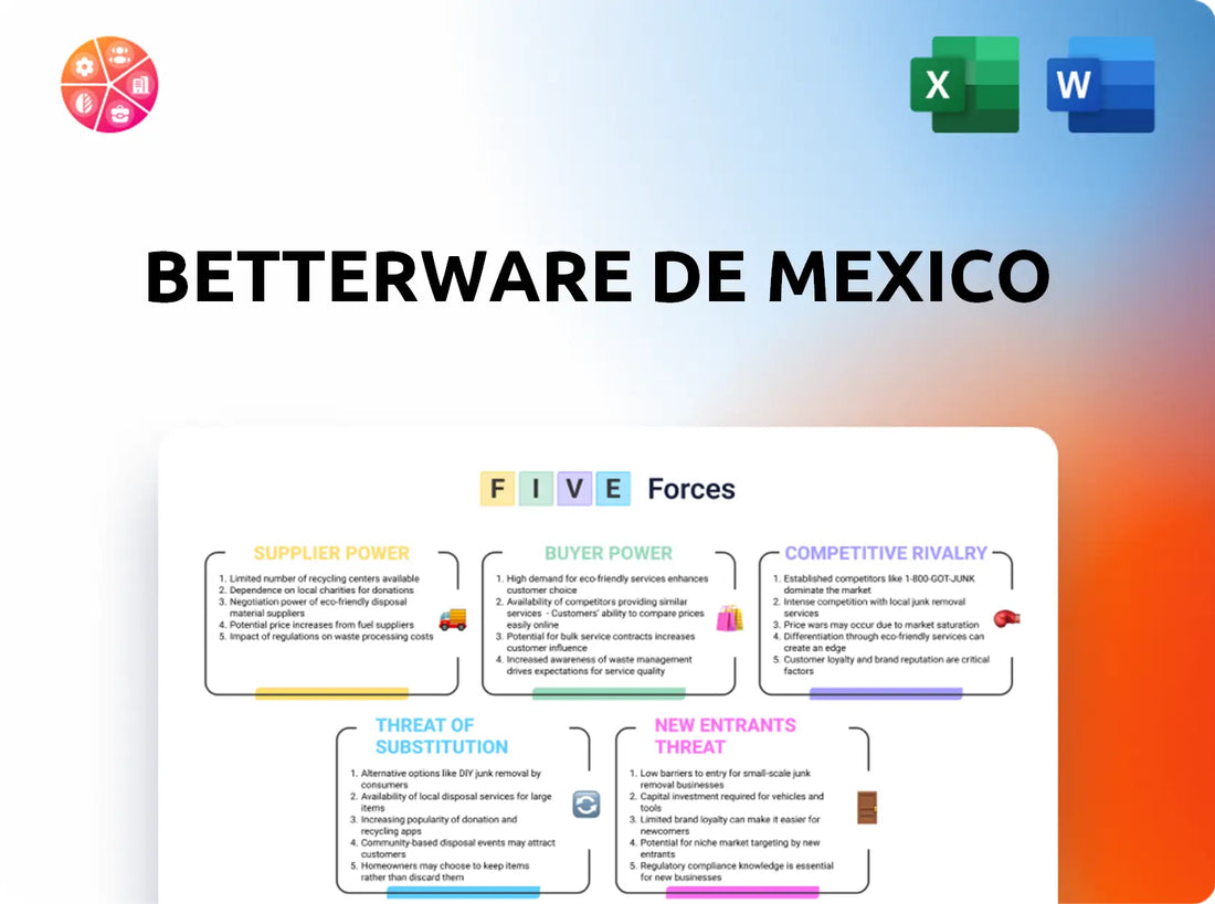 Betterware de Mexico Porter's Five Forces Analysis