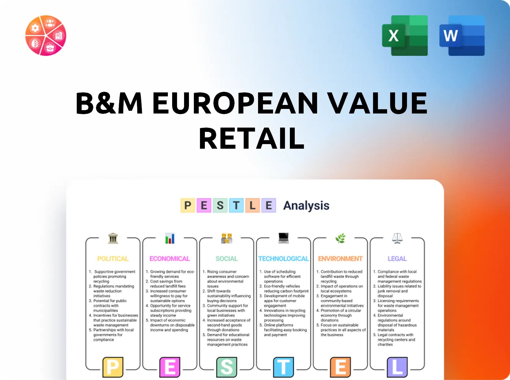 B&M European Value Retail PESTLE Analysis