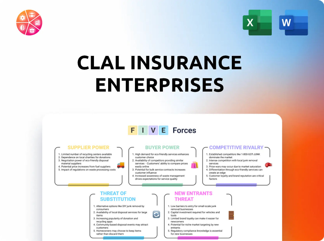 Clal Insurance Enterprises Porter's Five Forces Analysis