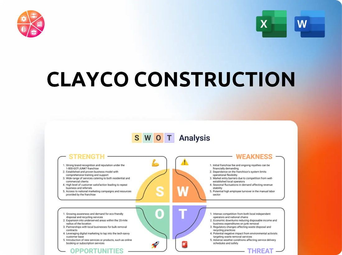 Clayco Construction SWOT Analysis