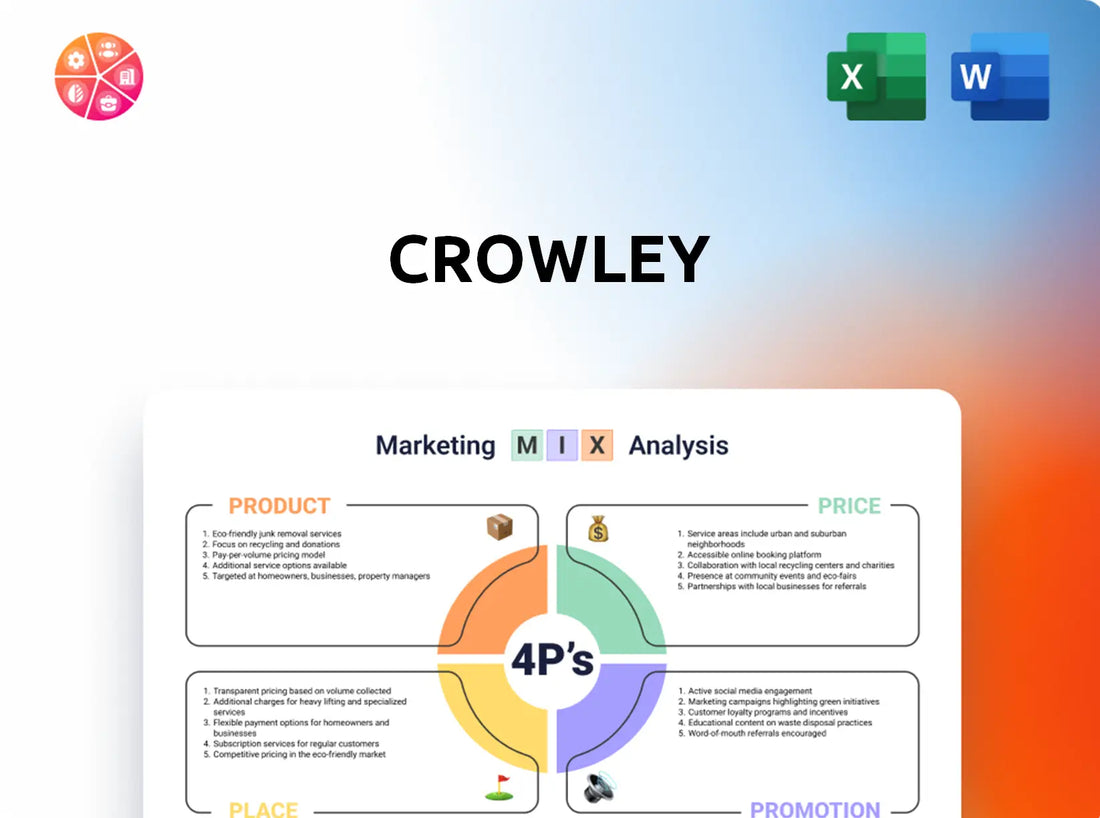 Crowley Marketing Mix