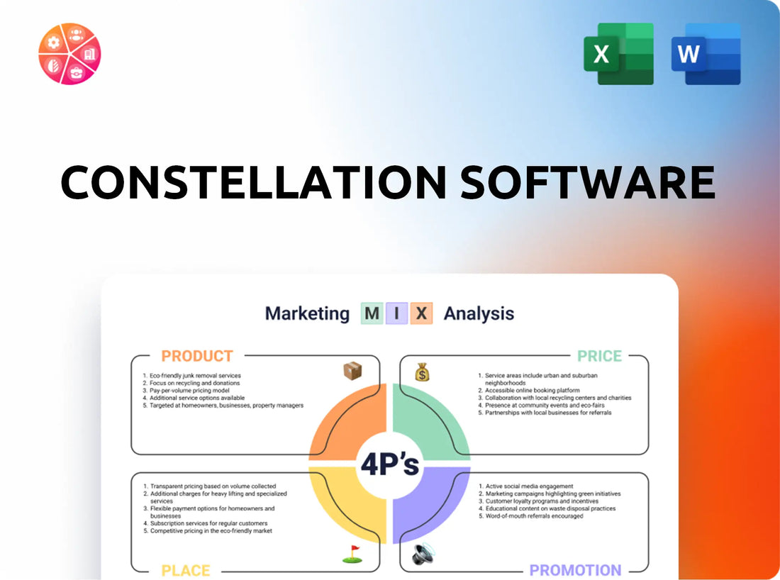 Constellation Software Marketing Mix