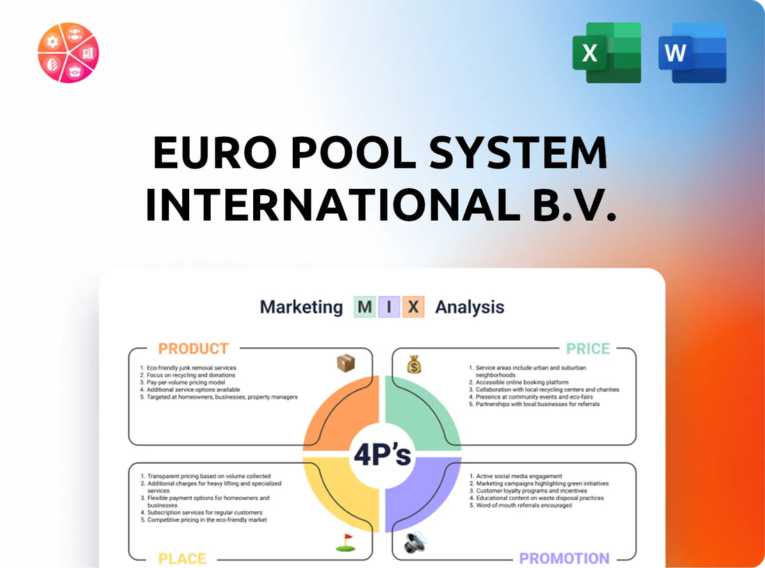 Euro Pool System International B.V. Marketing Mix