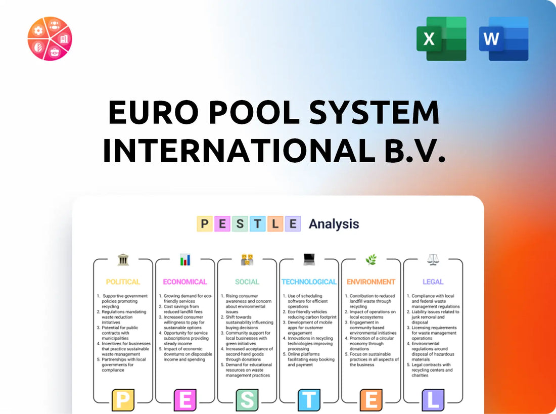 Euro Pool System International B.V. PESTLE Analysis
