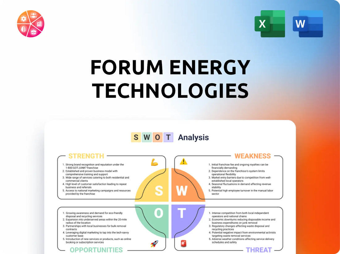 Forum Energy Technologies SWOT Analysis