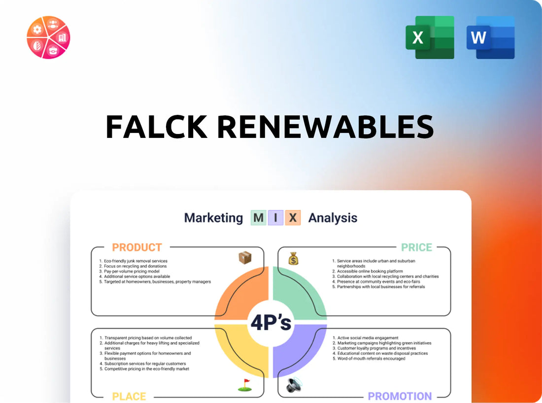 Falck Renewables Marketing Mix