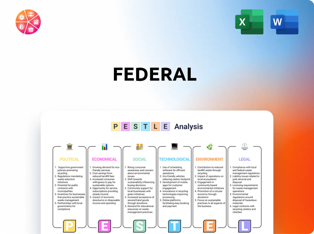 Federal PESTLE Analysis
