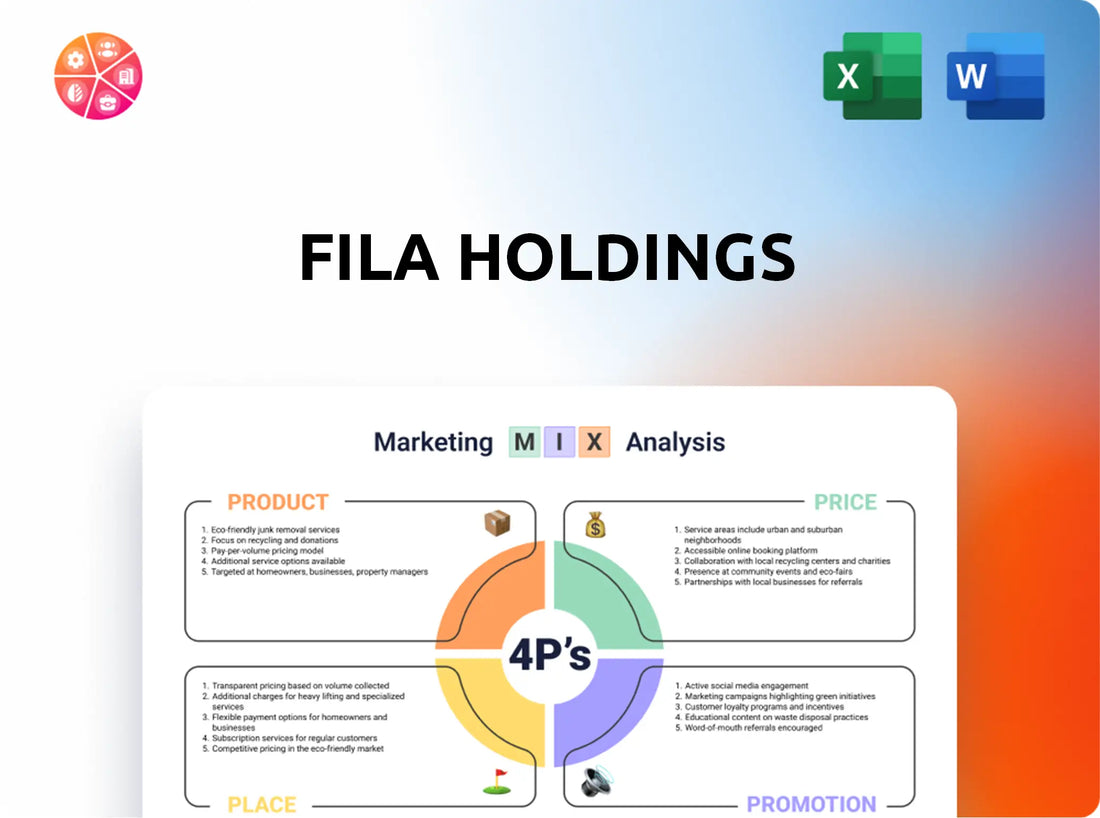 FILA Holdings Marketing Mix
