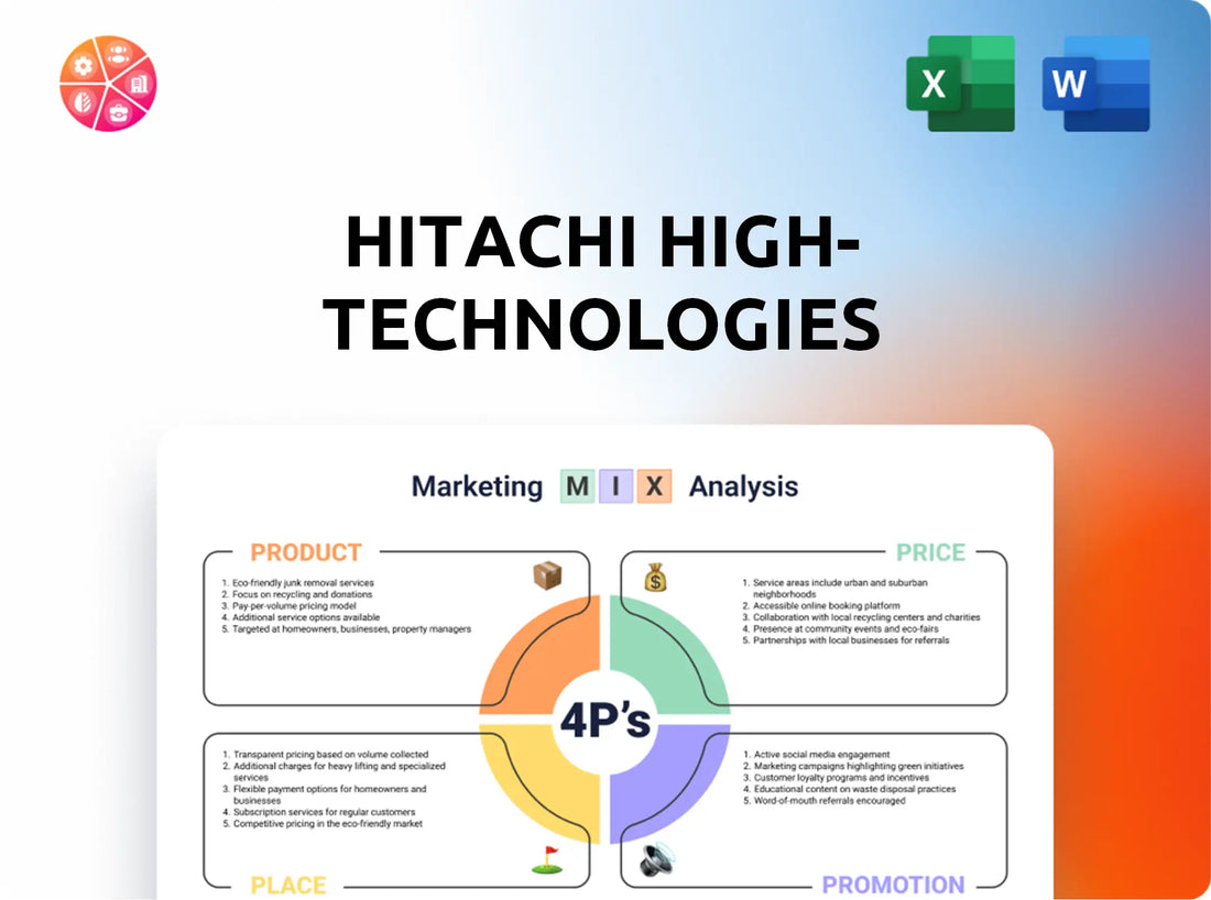 Hitachi High-Technologies Marketing Mix