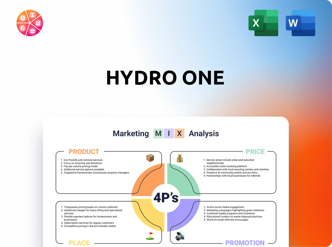 Hydro One Marketing Mix