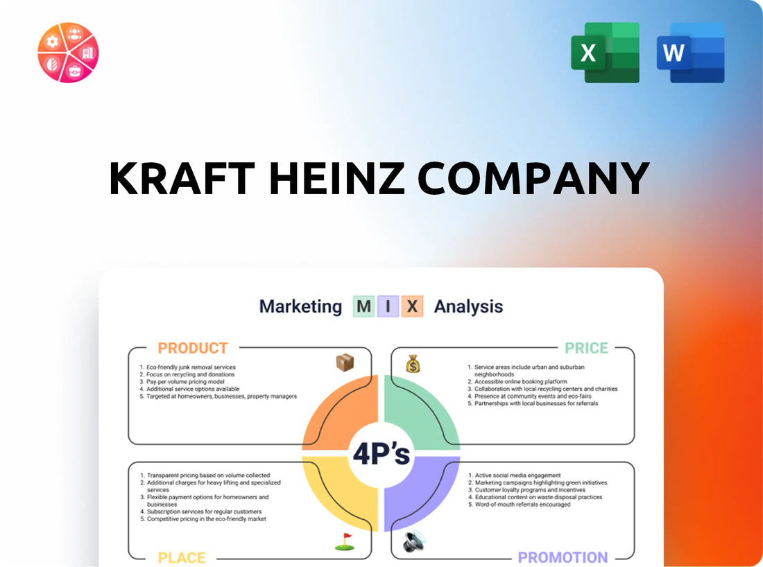 Kraft Heinz Company Marketing Mix