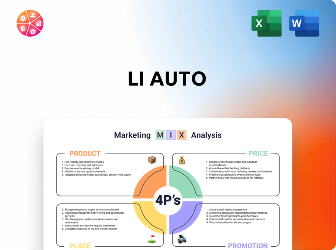 Li Auto Marketing Mix