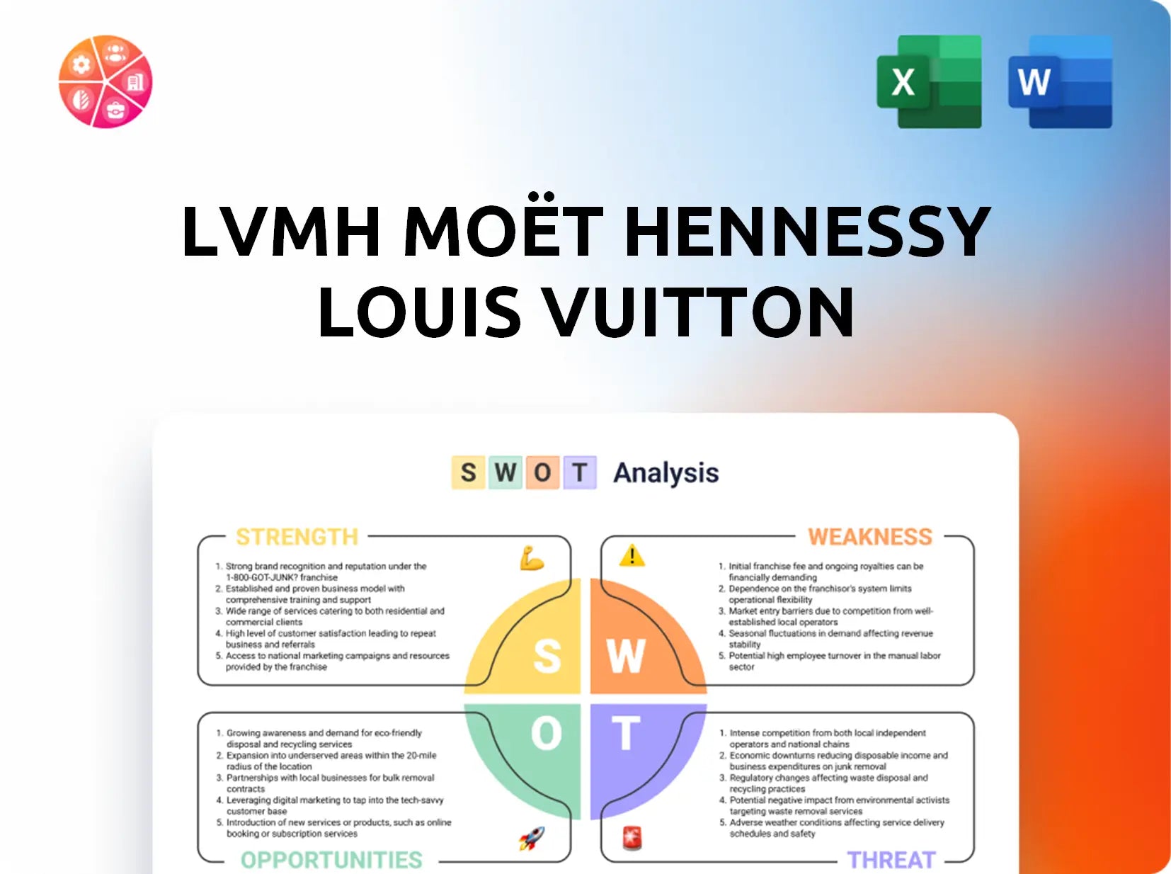 LVMH Moët Hennessy Louis Vuitton SWOT Analysis