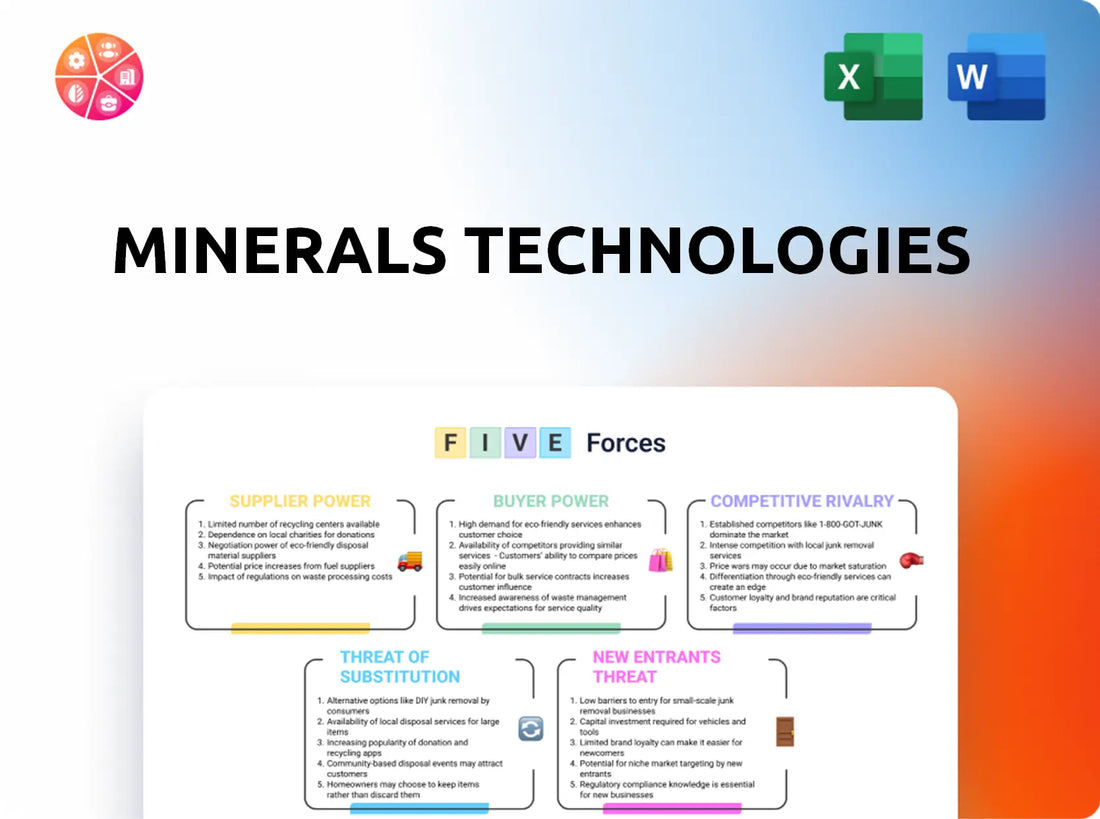 Minerals Technologies Porter's Five Forces Analysis