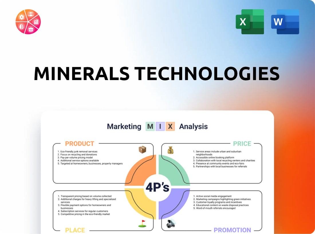 Minerals Technologies Marketing Mix