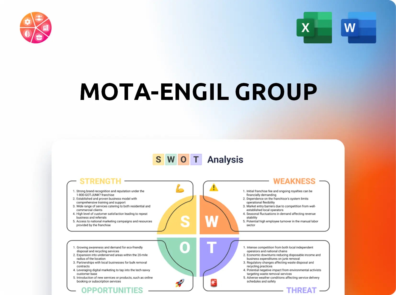 Mota-Engil Group SWOT Analysis