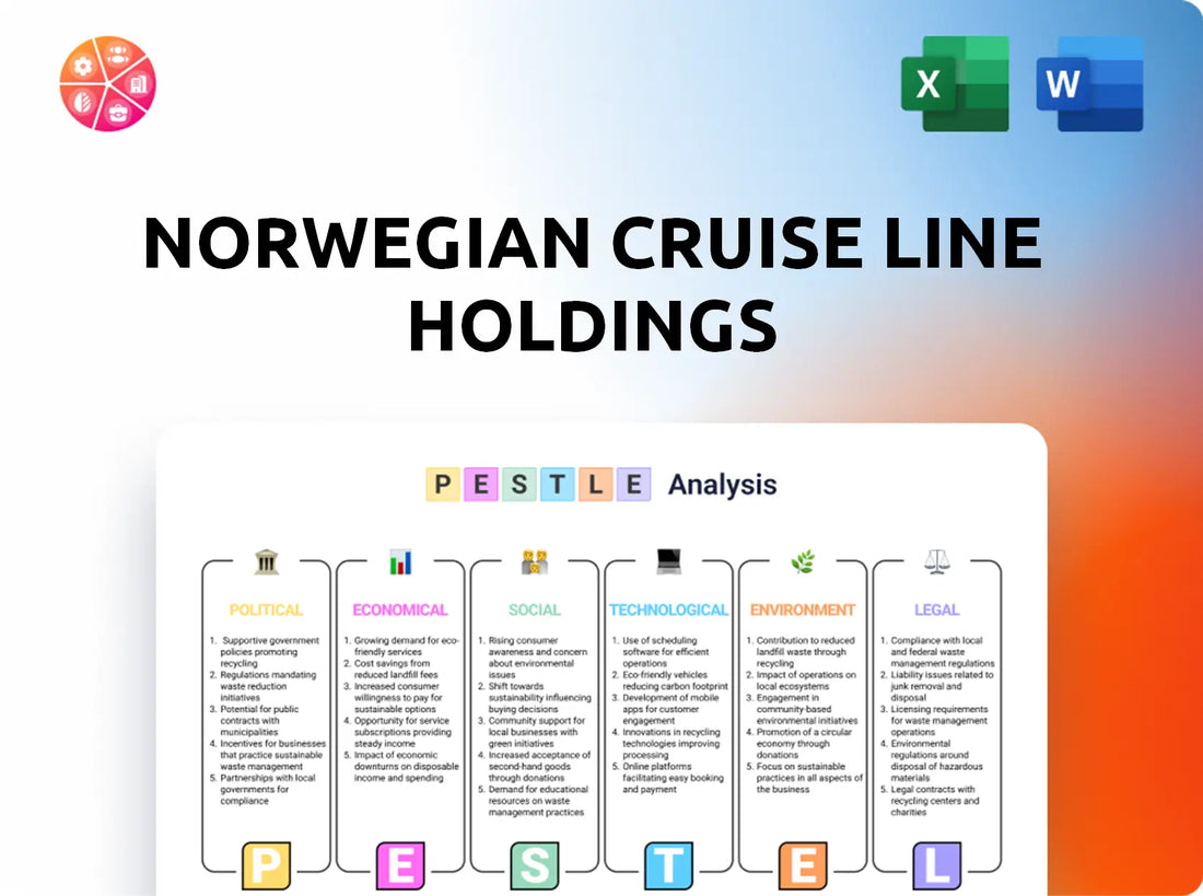 Norwegian Cruise Line Holdings PESTLE Analysis