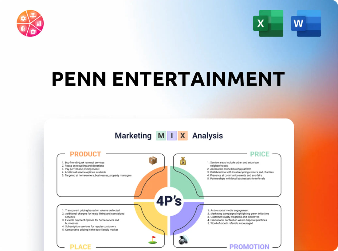 PENN Entertainment Marketing Mix