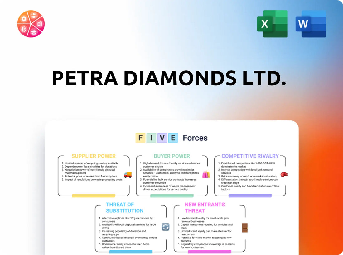 Petra Diamonds Ltd. Porter's Five Forces Analysis