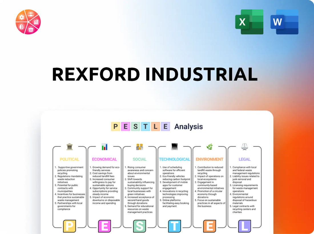 Rexford Industrial PESTLE Analysis