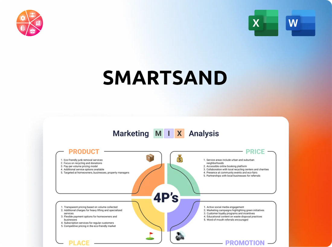 SmartSand Marketing Mix