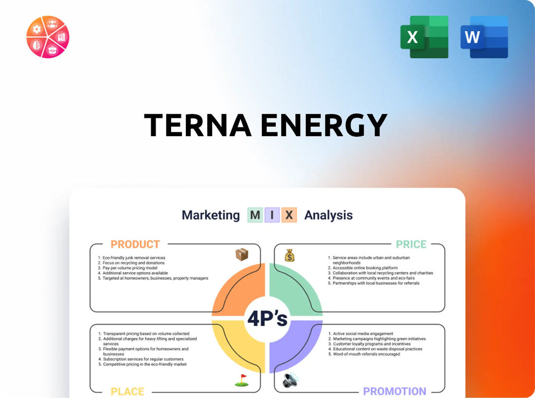 Terna Energy Marketing Mix