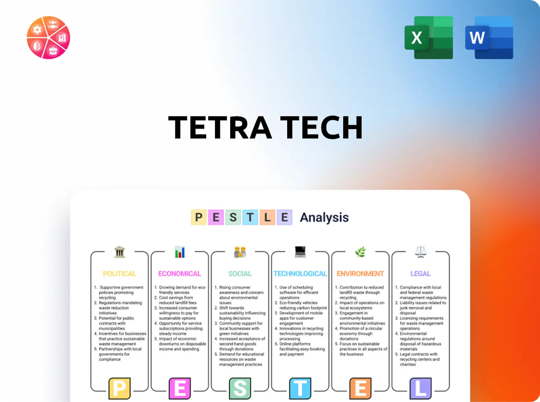 Tetra Tech PESTLE Analysis