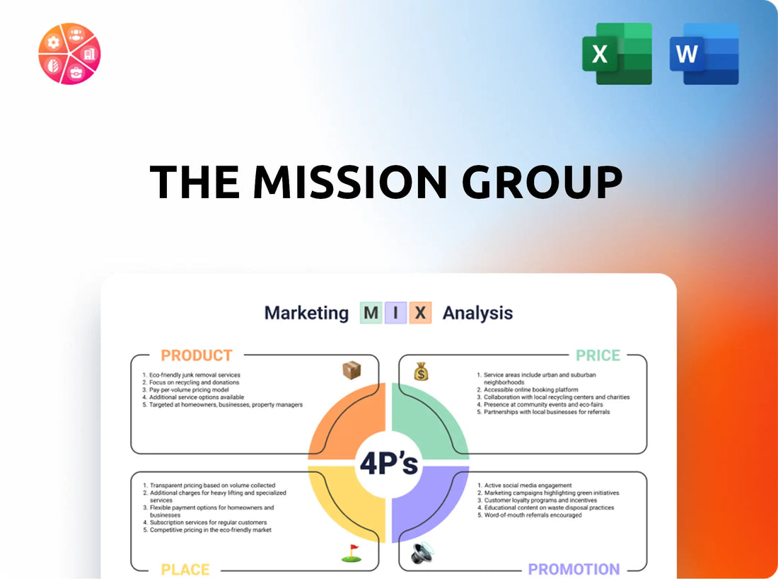 The Mission Group Marketing Mix