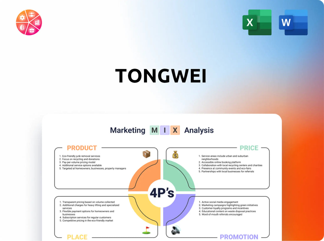 Tongwei Marketing Mix