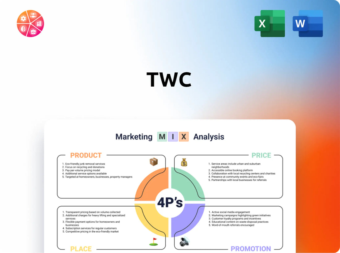 TWC Marketing Mix