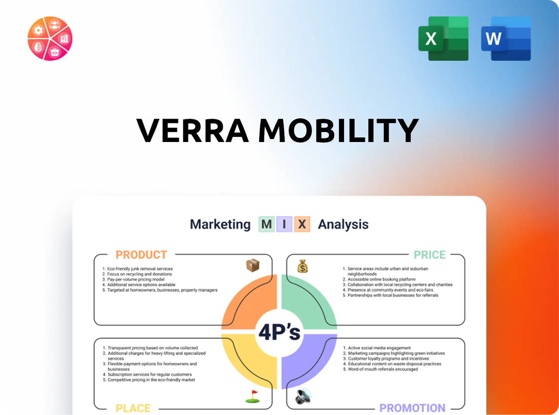 Verra Mobility Marketing Mix