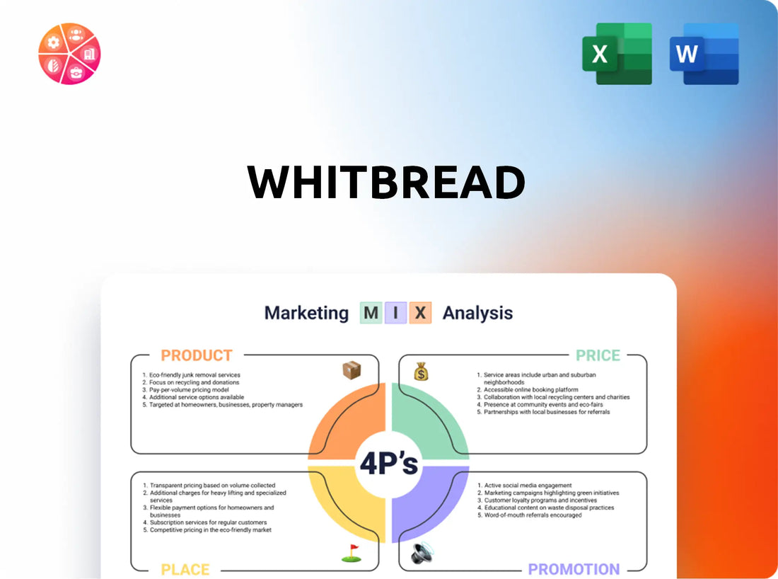Whitbread Marketing Mix