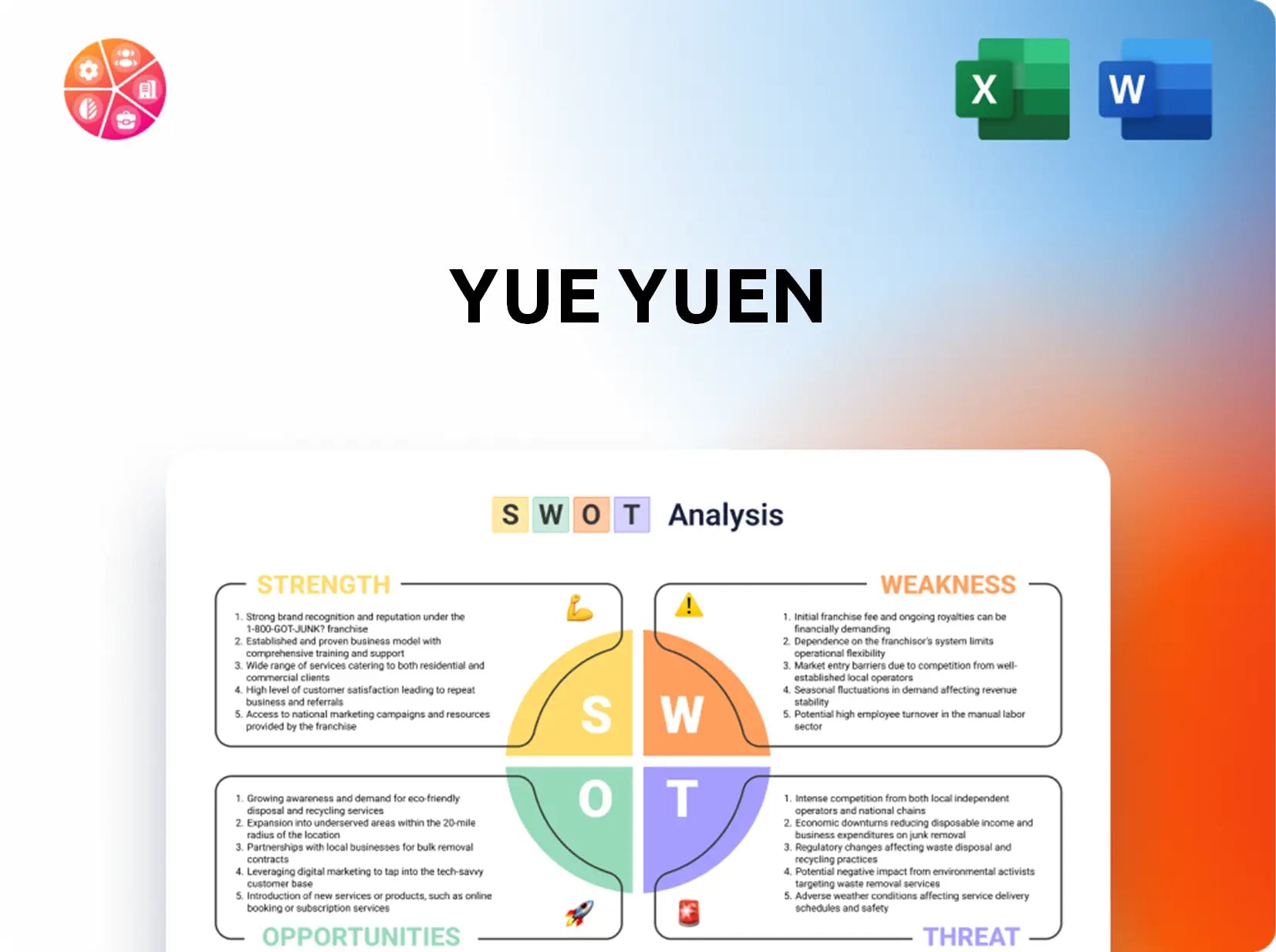 Yue Yuen SWOT Analysis
