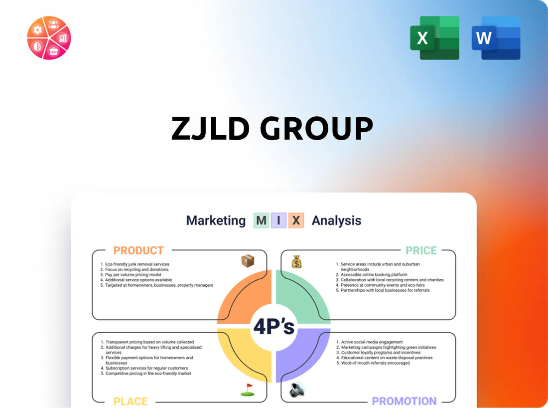 ZJLD Group Marketing Mix